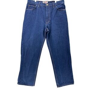 VTG 90s Levi's 550 Jeans Mens 34x29 Made in USA Light Wash Relaxed Fit Denim